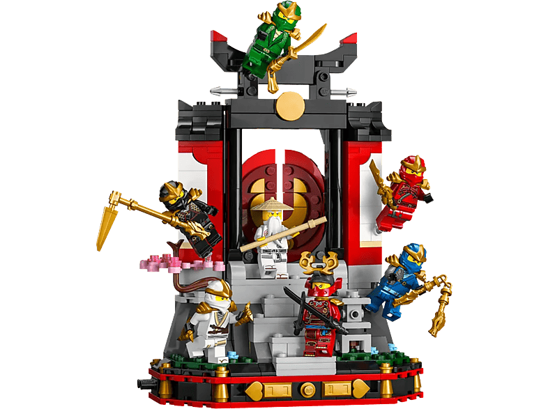 LEGO Ninjago 15-jarig jubileum: Display met ninjapersonages
