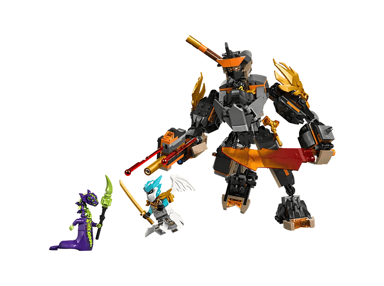 LEGO Ninjago Cole's missiemecha en draak Zane