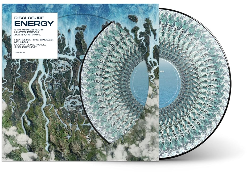 Disclosure - Energy (5th Anniversary) (Limited Zoetrope Vinyl) (Vinyl LP (nagylemez))