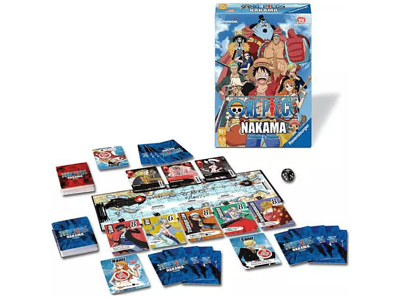 Ravensburger One Piece Nakama - Gesellschaftsspiel ab 10 Jahre; Familienspiele — Foto 2 von 2