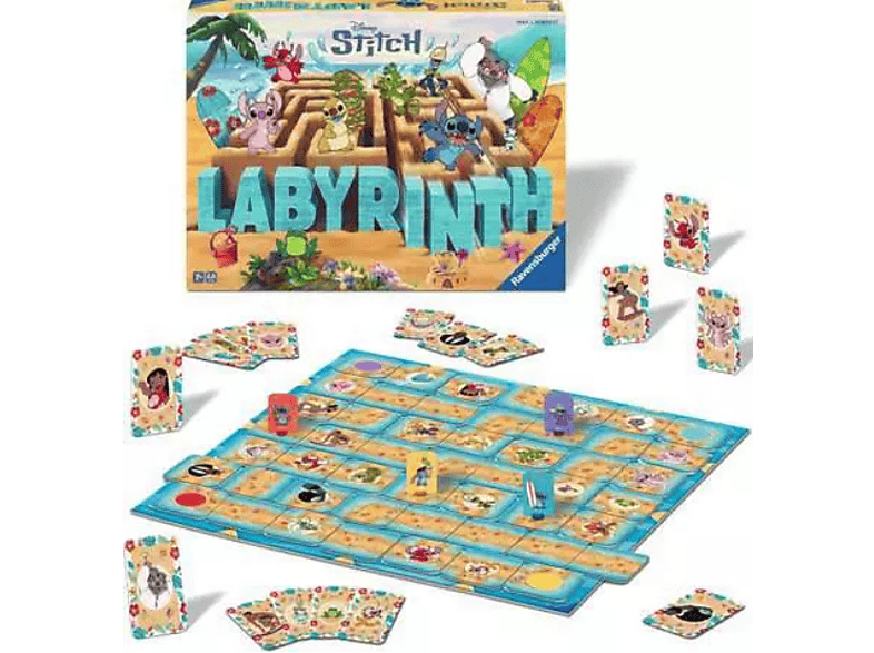 Ravensburger Stitch Labyrinth - Gesellschaftsspiel ab 7 Jahre; Familienspiele — Foto 2 von 2