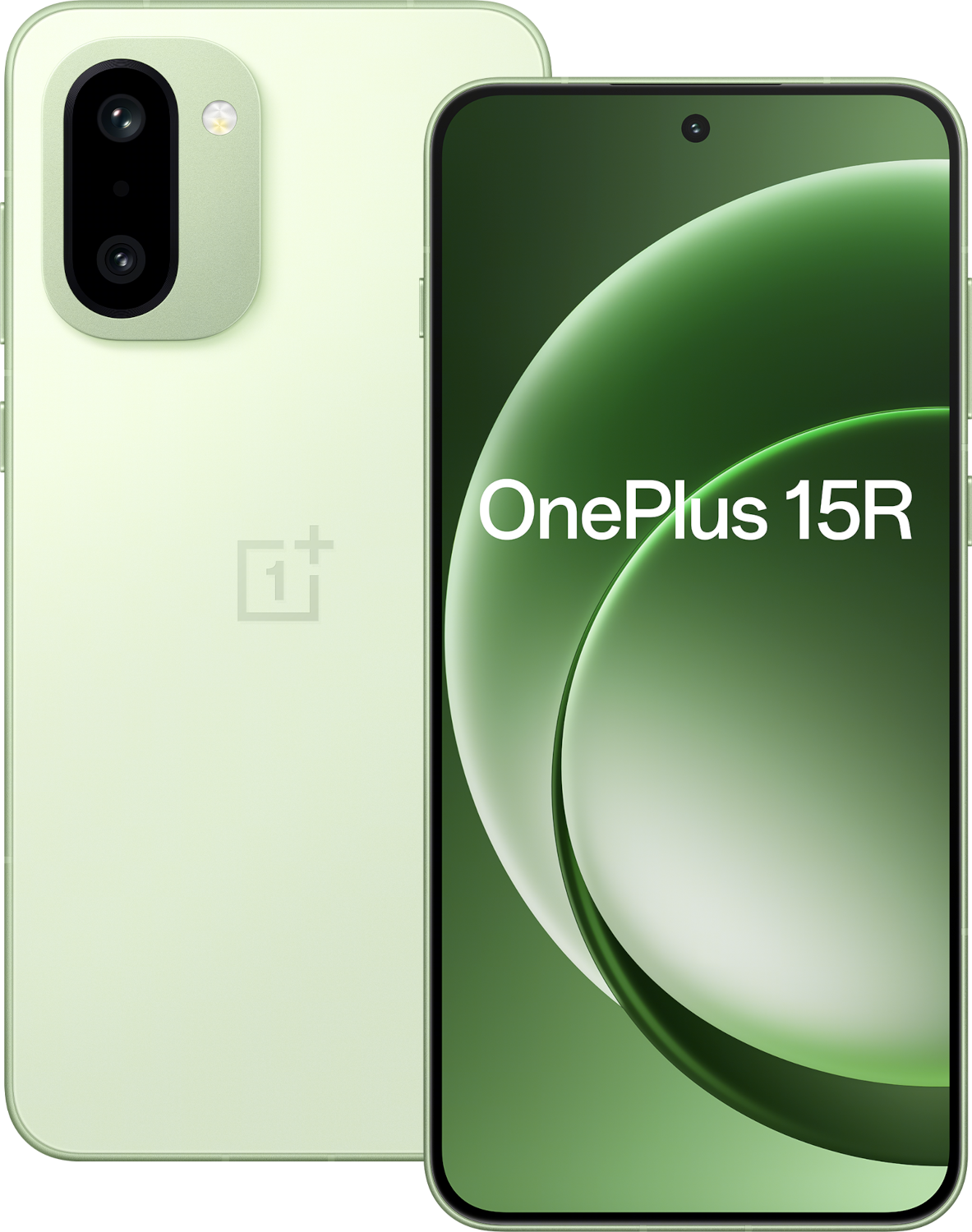 ONEPLUS 15R 12GB - 256 GB Mint Breeze afbeelding