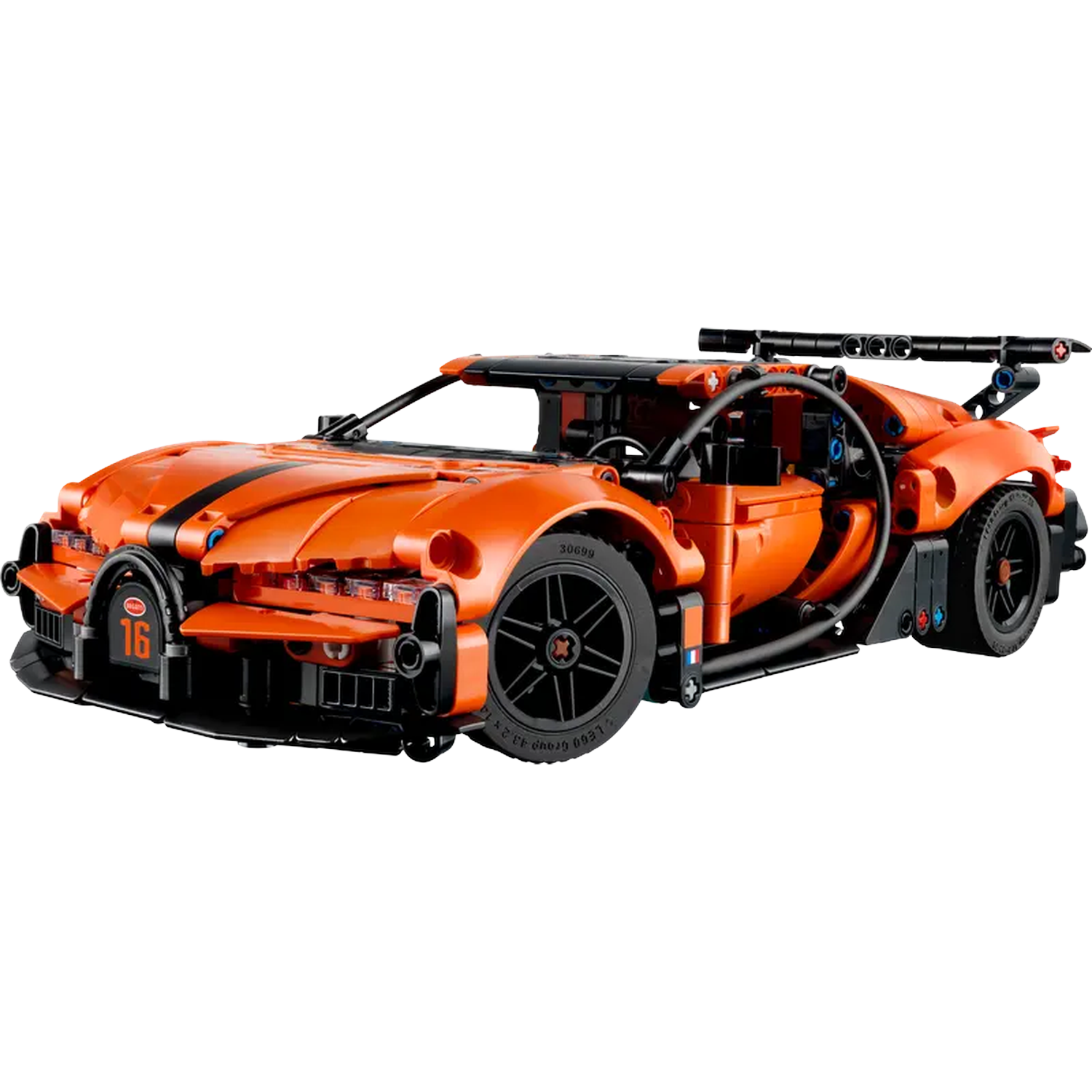 Lego Technic 42222 Bugatti Chiron Pur Bouwstenen