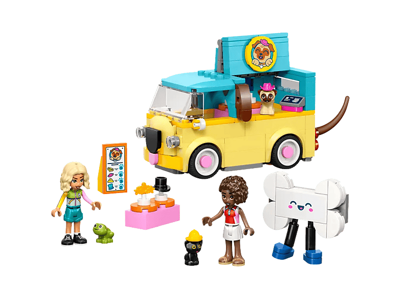 Lego Friends 42678 Bestelwagen Metaccessoires Bouwstenen afbeelding
