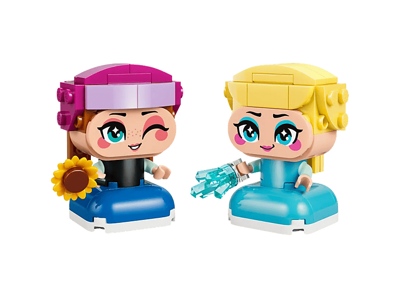 Lego Disney 43284 Mini Anna En Elsa Bouwstenen afbeelding