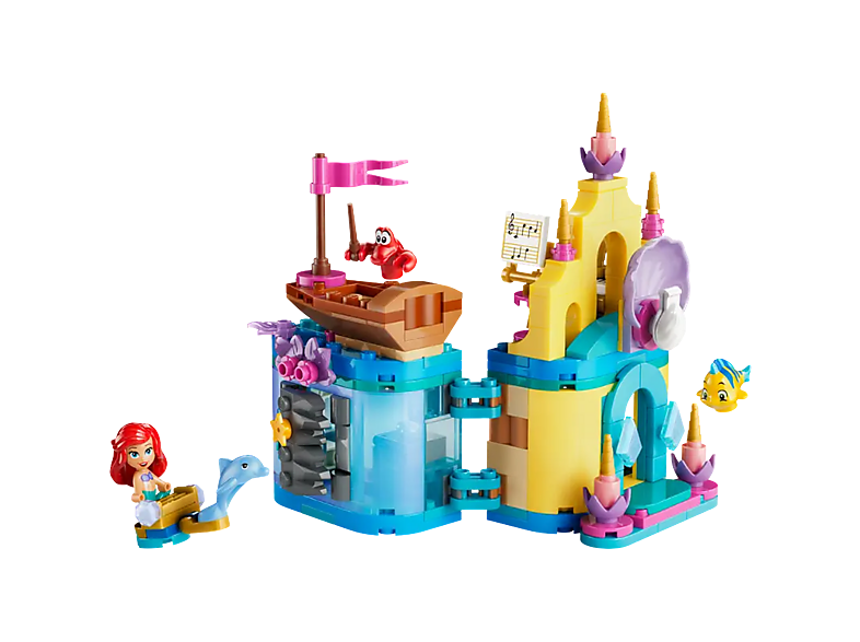 Lego Disney 43285 Ariëls Magische Minipaleis Bouwstenen afbeelding