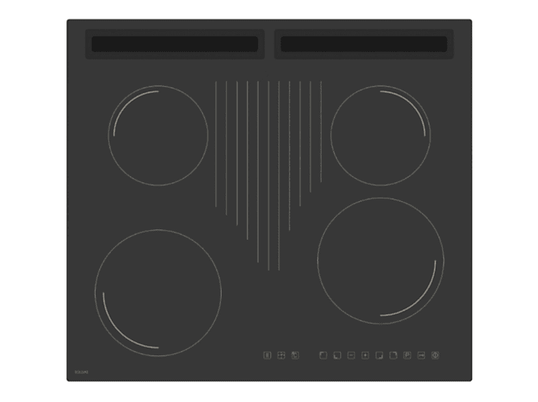 Płyta gazowa SOLGAZ Futura Pro Slim Mat 4.1 G20 20MBAR Czarny – zdjęcie 2