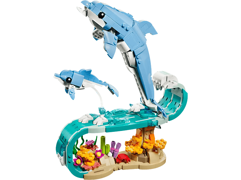 LEGO Creator 3-in-1 Zeedieren: prachtige dolfijnen