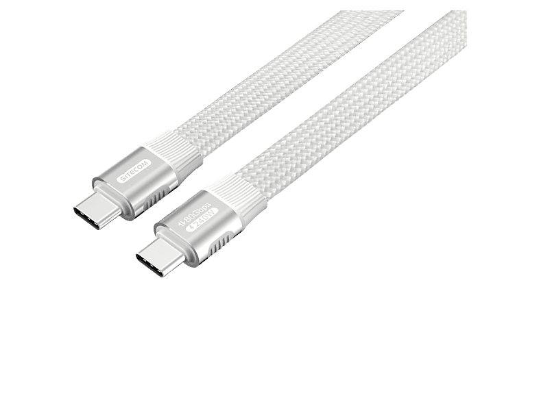 Sitecom USB-C naar USB-C Full Feature-kabel, 1 m