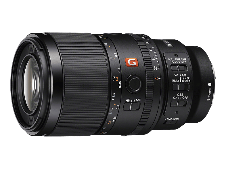 SONY FE 100 mm F2.8 Makro GM OSS Vollformat-Makroobjektiv (SEL100M28GM)