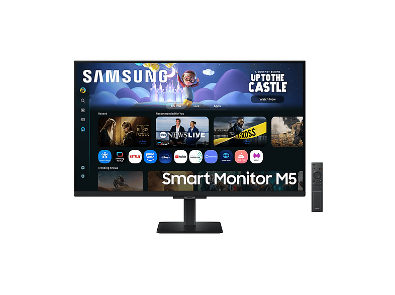 Samsung Smart Monitor M5 - M50F Monitor, 32", Full-HD, 1920 x 1080 Pixel, tempo di risposta 4 ms, refresh rate 60 Hz