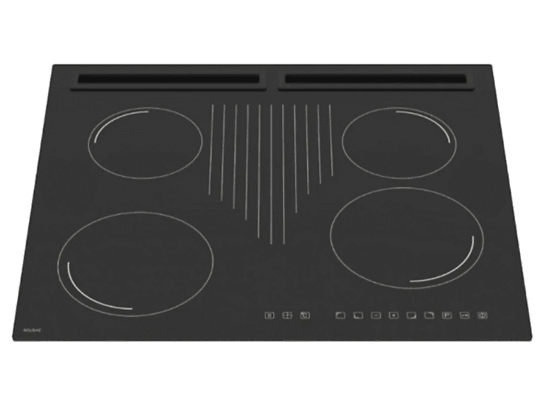 Płyta gazowa SOLGAZ Futura Pro Slim Mat 4.1 G20 20MBAR Czarny