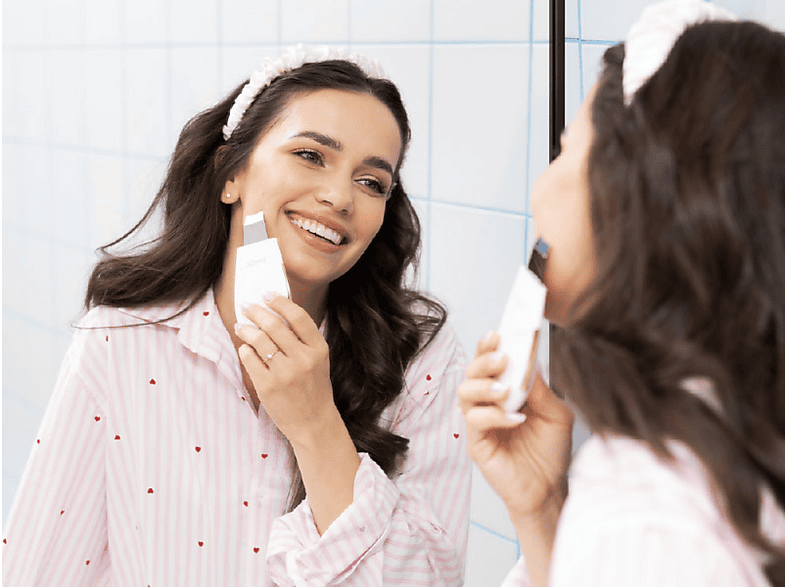 Peeling kawitacyjny z terapią EMS INNOGIO GIOperfect GIO-730 Biały – zdjęcie 2