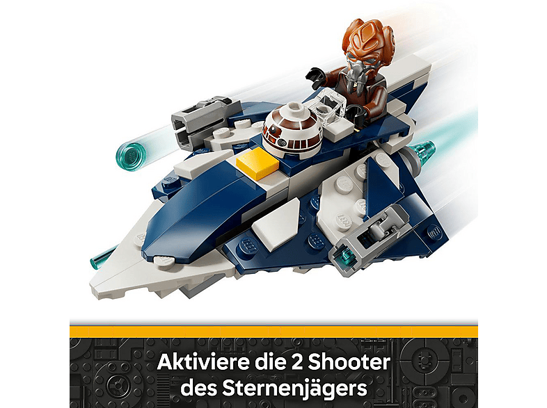 Thumbnail - LEGO Star Wars™ 75400 Plo Koons Jedi Starfighter Microfighter Bausatz, Mehrfarbig