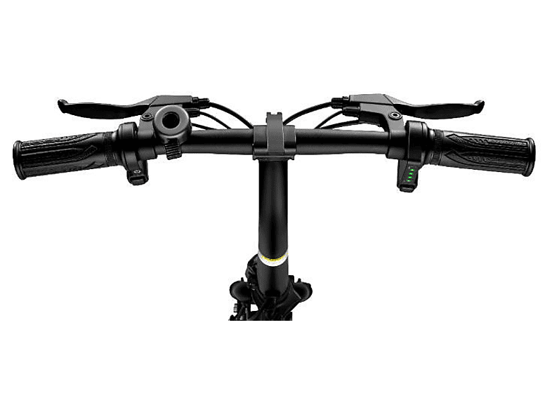 DYU D3S E-Bike 36V Klapprad Kompakt-/Faltrad (Laufradgröße: 14 Zoll, Erwachsene-Rad, 360 Wh, Schwarz (Black))