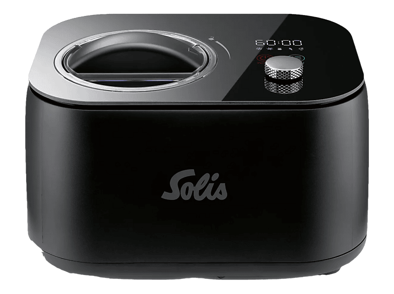 SOLIS Ice Dream Machine SEV Type 8505 Eismaschine (120 W, Schwarz)