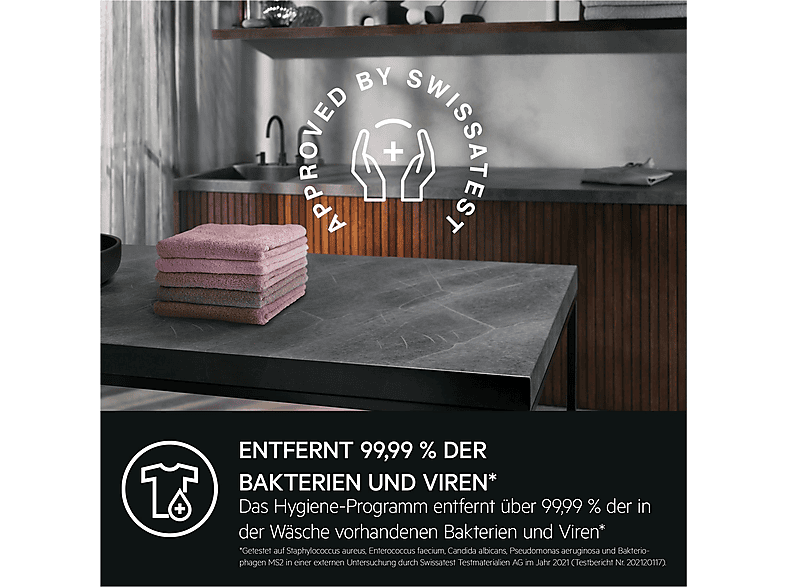 AEG LR6F5E485 6000 ProSense® Waschmaschine (8 kg, 1351 U/Min., A, Frontlader) — Foto 4 von 5