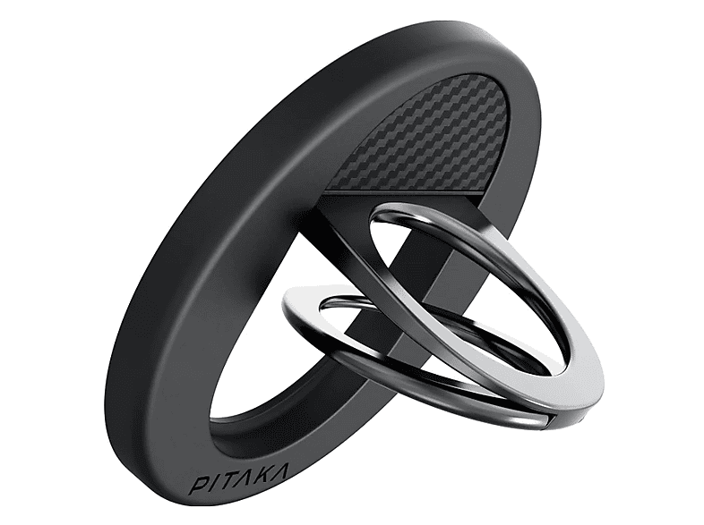 Uchwyt i podstawka PITAKA MagEZ Grip 3 MagSafe Czarno-szary – zdjęcie 2