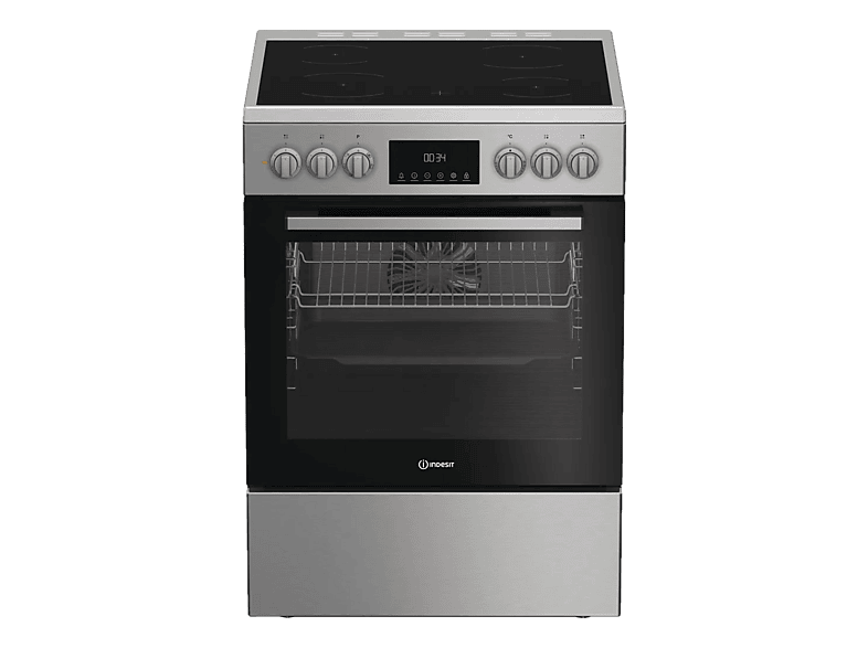 INDESIT I6V5LCX Elektroherd (EEK A, Elektrisch, 72 l)