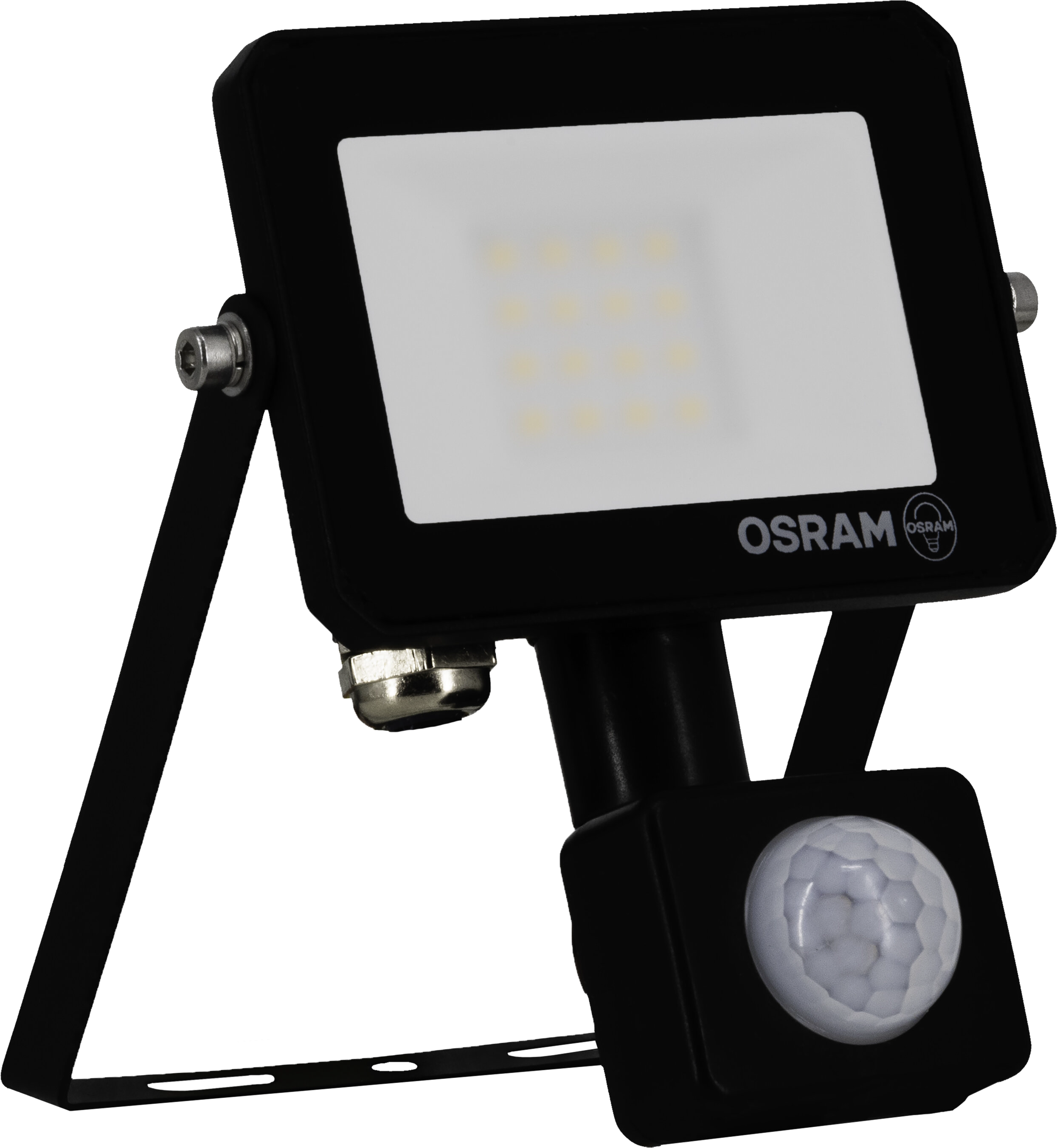 OSRAM Floodlight LUX mozgásérzékelős LED reflektor 10W, IP65, semleges fehér, fekete (4099854489440)