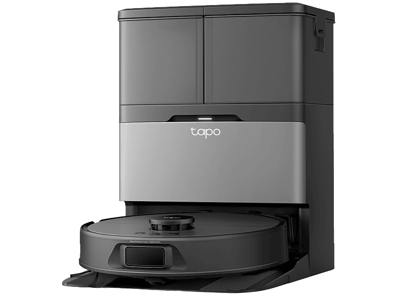 Tapo Rv50 Pro Omni Robotstofzuiger Met Dweilfunctie Zwart afbeelding