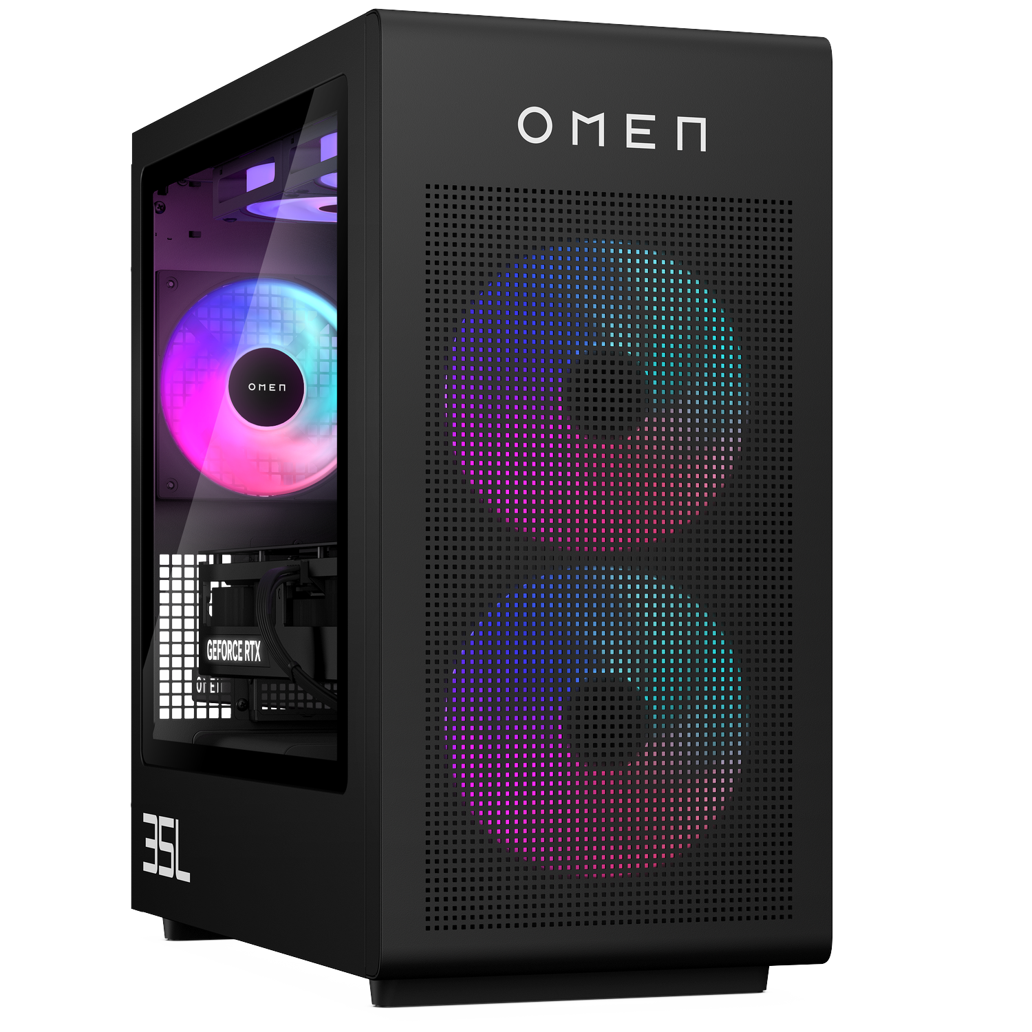 Hp Omen 35l Gaming Desktop Gt16-1271nd - Amd Ryzen 7 9800x3d 32 Gb 2 Tb Geforce Rtx'¢ 5070