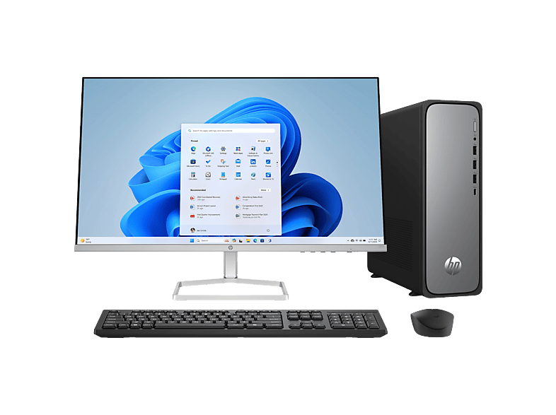 高性能 HP Slim Desktop i5/8GB/SSD&HDD/Win11 HP OmniDesk Slim Desktop S03-0021nd | Intel Core i7-14700 - 16 GB