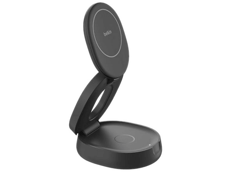 Belkin BoostCharge Qi2 15W 2-en-1 Chargeur Sans Fil Pliable