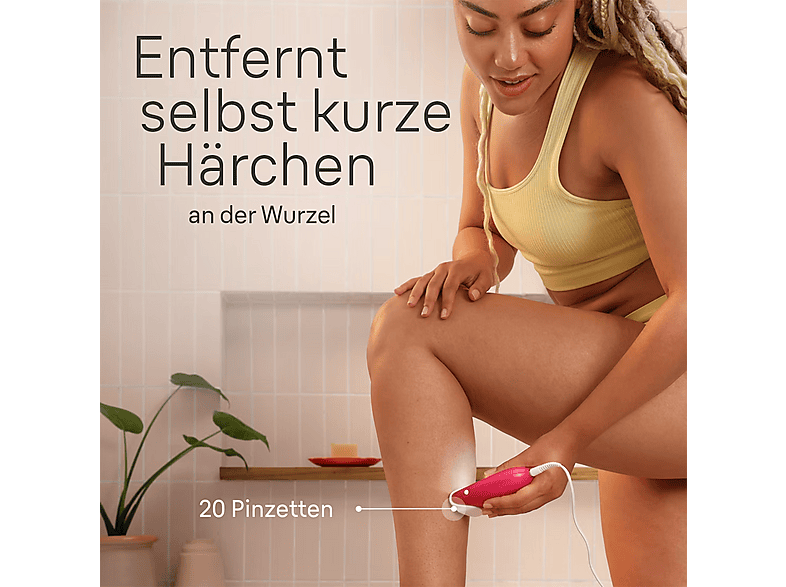 Braun Silk·épil 3, kabelgebundener Epilierer, inklusive Rasieraufsatz und Trimmerkamm — Foto 2 von 5