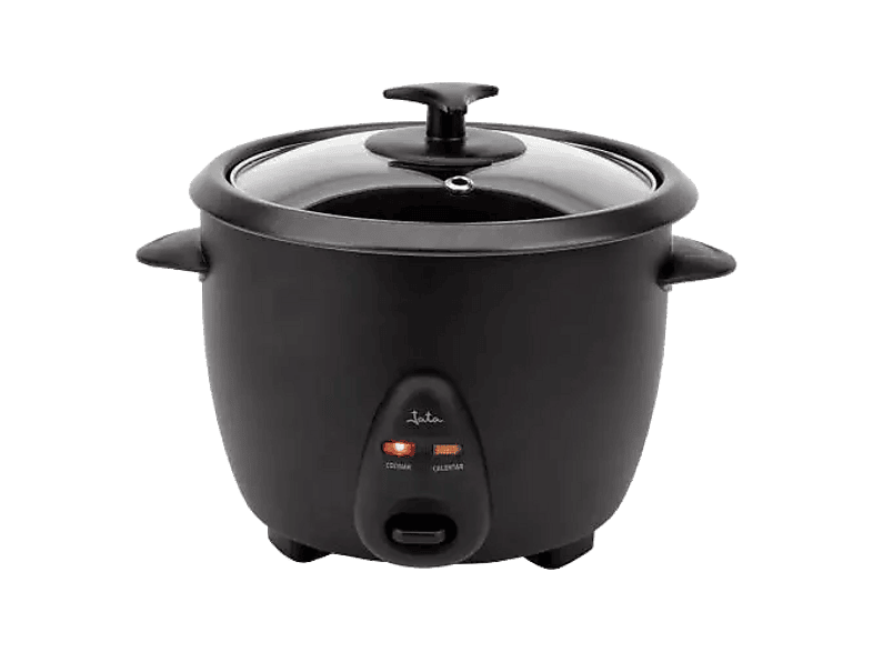Arrocera - Jata JEAR2528, 1000 W, 2.8 l, Incluye: jarra medidora y espátula, Negro