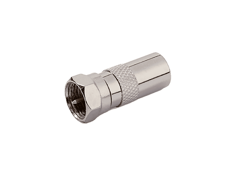 Vivanco 08219 Adapter Typ F auf 9,5 mm Koaxialbuchse