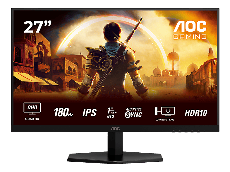 AOC Q27G42XE 27 QHD Gaming Monitor (0.5 ms Reaktionszeit, 180 Hz)