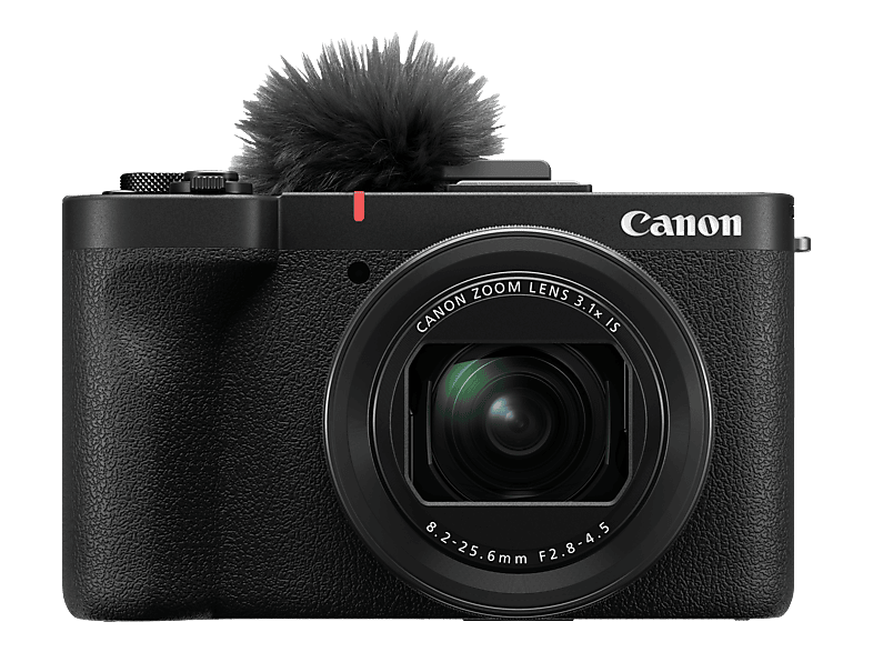 CANON PowerShot V1 Kompaktkamera Schwarz, 3.1x opt. Zoom, LCD, WLAN
