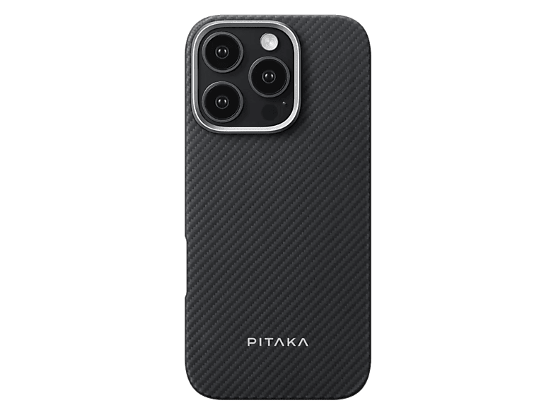 Etui PITAKA Ultra-Slim do iPhone 16 Pro Max Czarno-szary