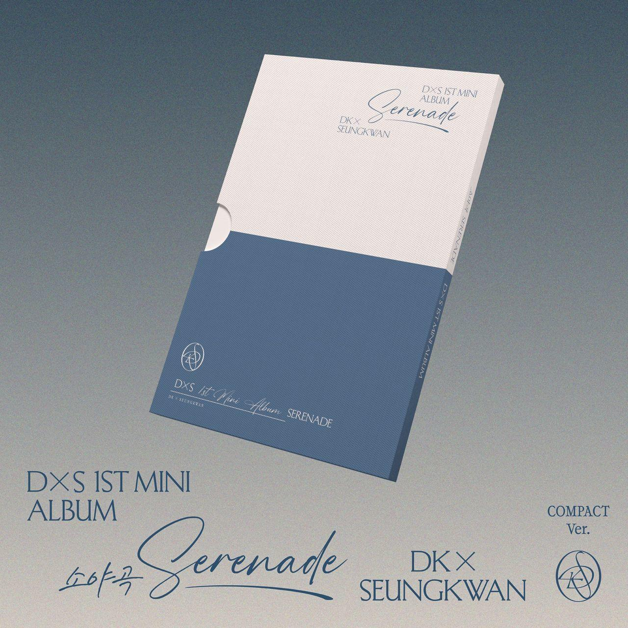 Ein Albumcover in kompakter Version mit dem Titel 'Serenade' von DKx SEUNGKWAN.