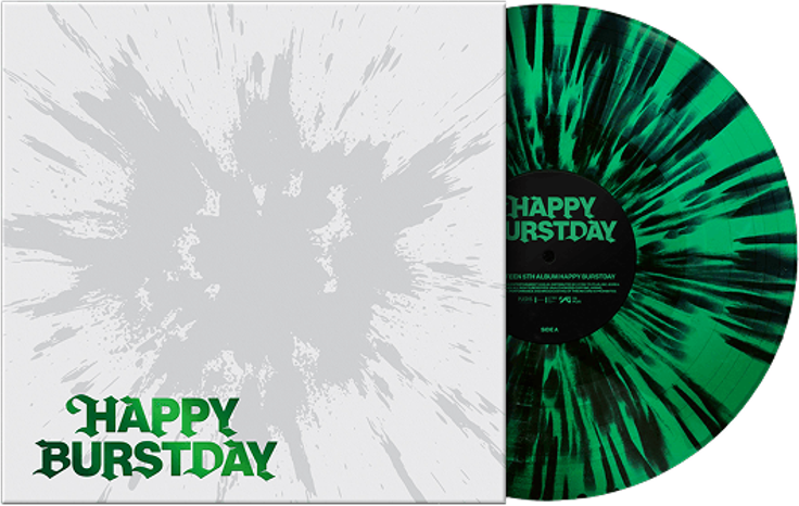 Seventeen - Happy Burstday (Black & Green Splatter Vinyl) (Vinyl LP (nagylemez))