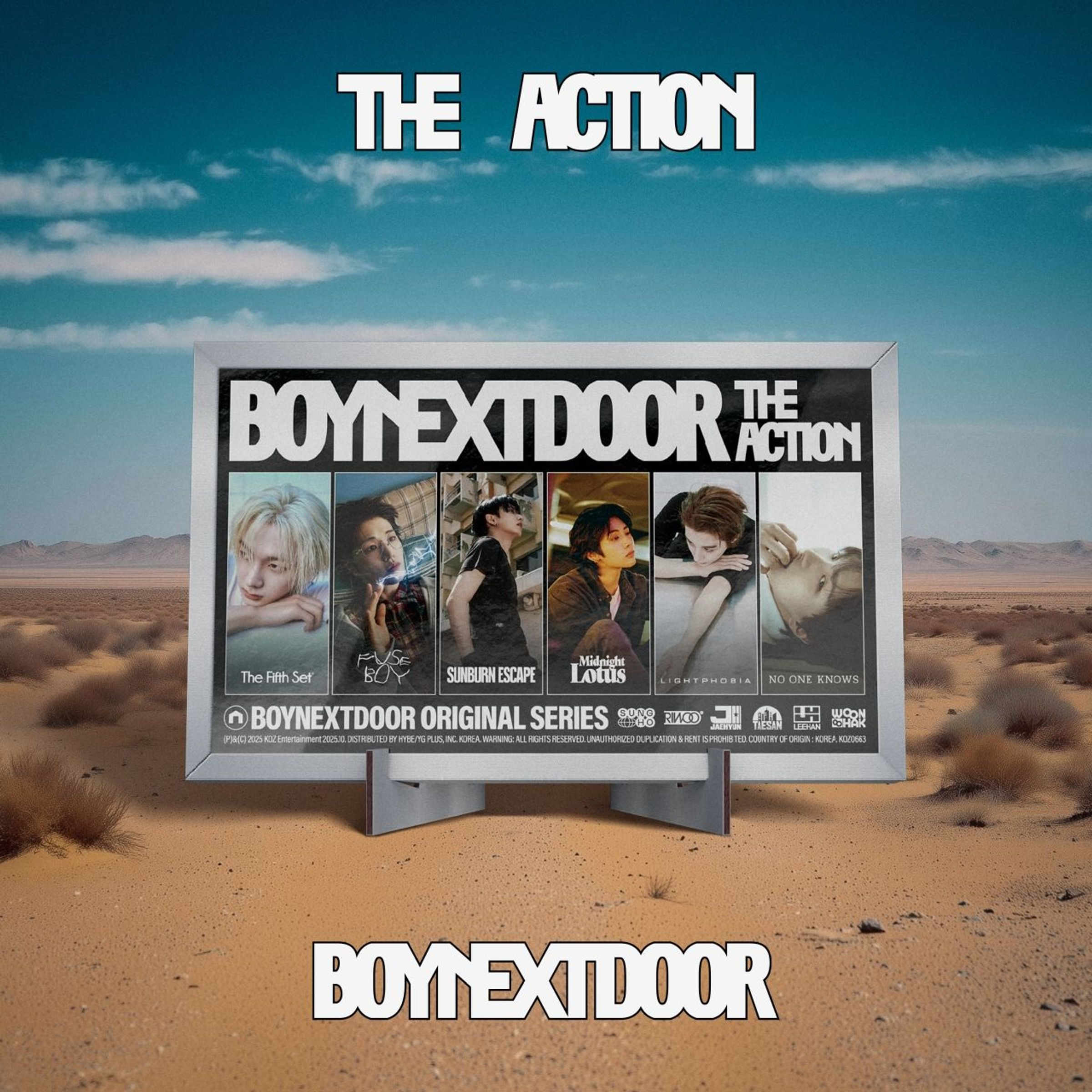 BOYNEXTDOOR - The Action (Frame Version) (CD)