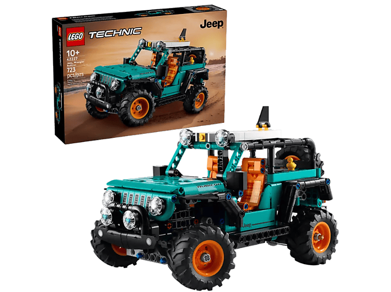 Lego Technic: 42227 Jeep® Wrangler Rubicon Geländewagen (Ab 10 Jahren) Bausatz, Mehrfarbig