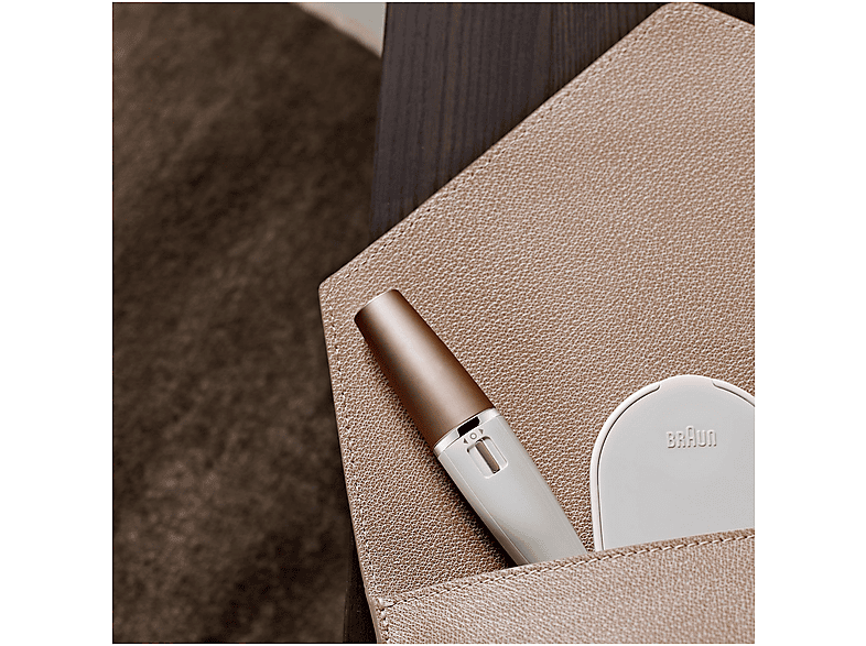 Braun Face 851v Gesichtsreinigungsbürste und -epilierer, Beauty Edition Bronze; Gesichtsepilierer — Foto 4 von 5