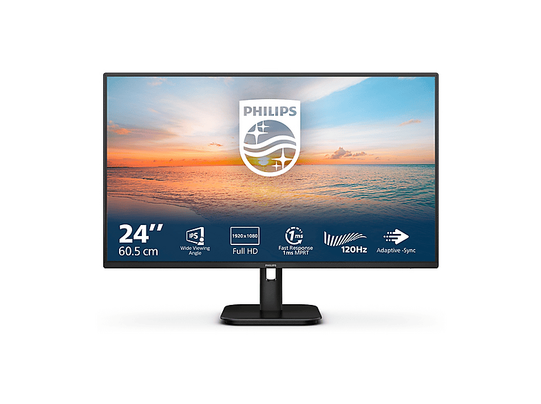 PHILIPS 24E1N1100A/00 MONITOR, 23,8 ", Full-HD, 1920 x 1080 Pixel, tempo di risposta 1 ms, refresh rate 120 Hz