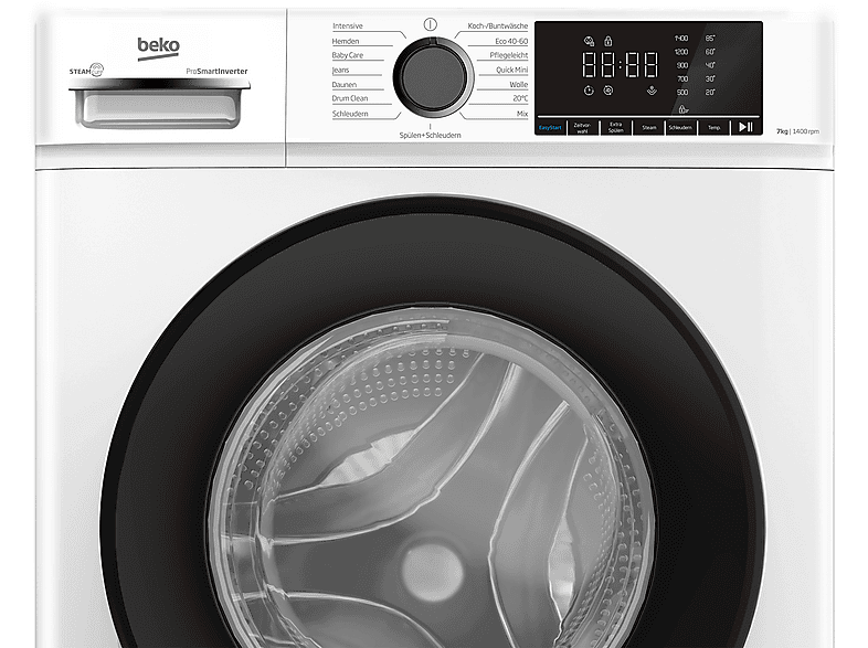 BEKO BMS3WFOE74 Waschmaschine (7 kg, 1400 U/Min., A)