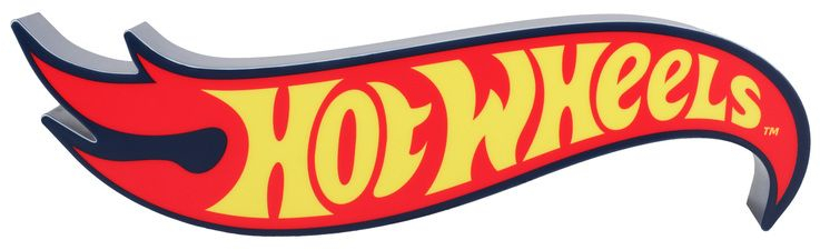 Hot Wheels logó hangulatvilágítás