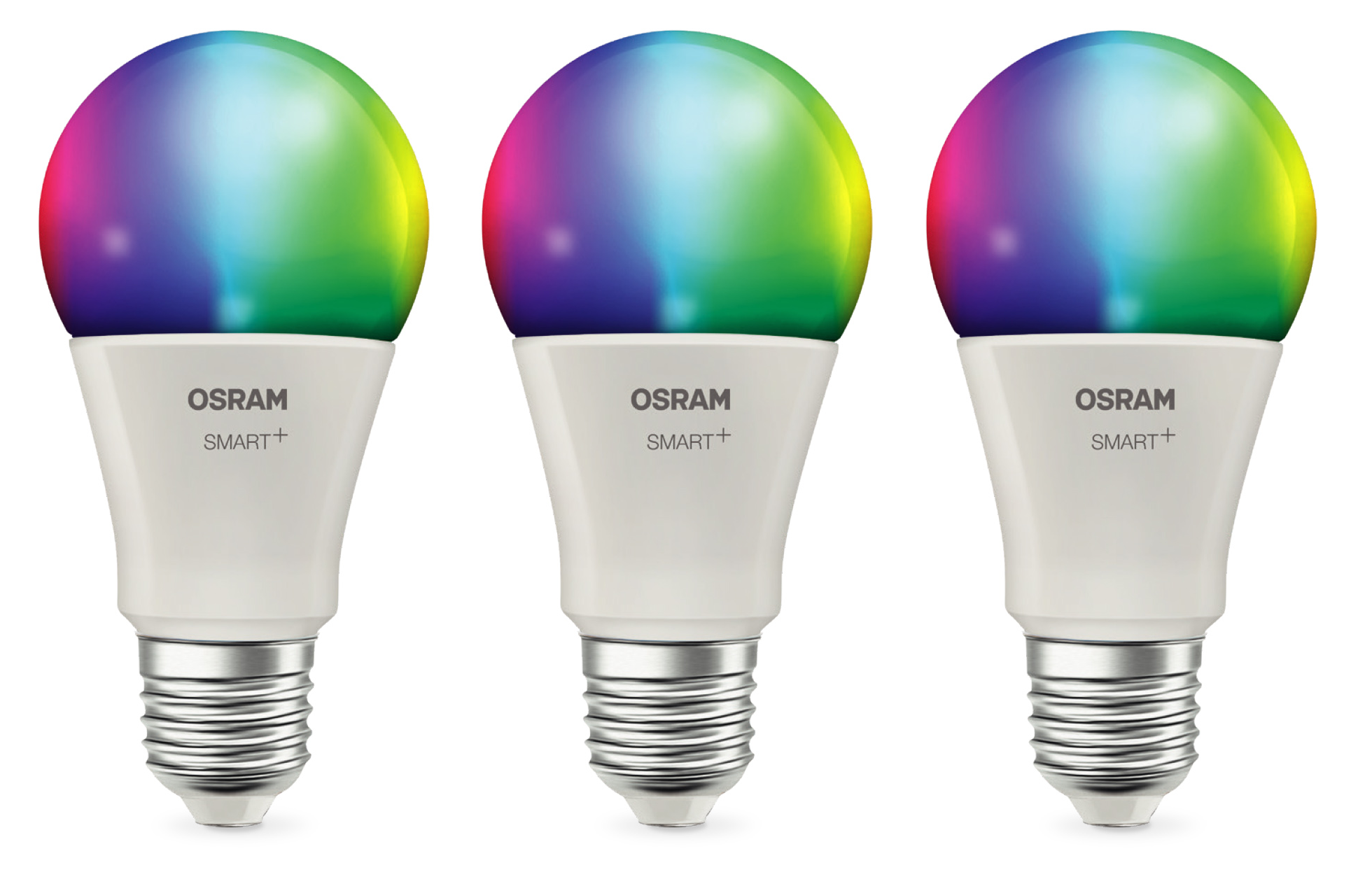 OSRAM SMART+ MATTER A60 körte RGBW izzó, állítható színhőmérséklet, 3 db (4099854529801)
