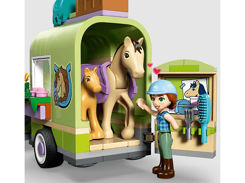 Lego Friends: 42695 Pferd und Fohlen mit Pferdeanhänger (Ab 7 Jahren) Bausatz — Foto 5 von 5