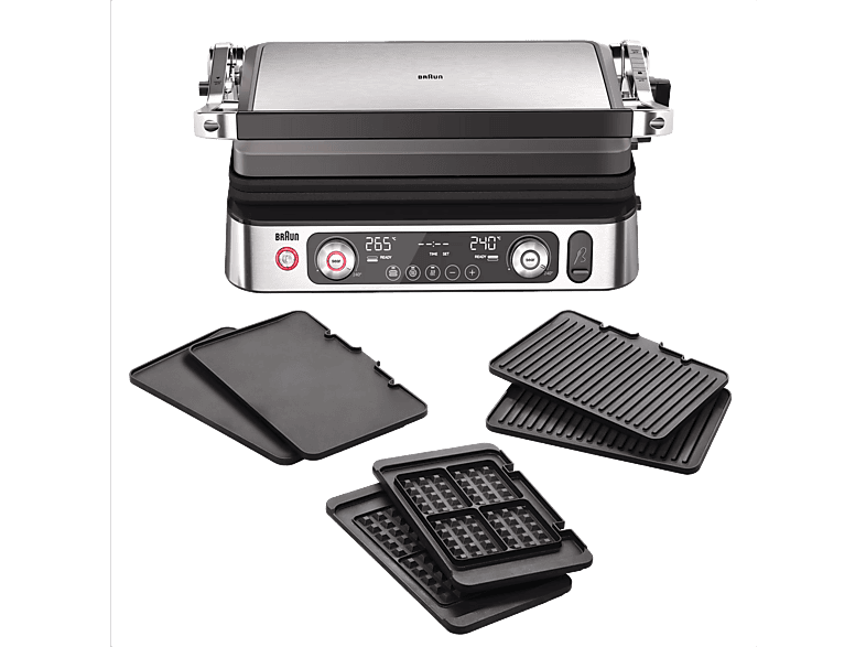 Braun Multigrill 9 Pro CG 9167 Kontaktgrill silber