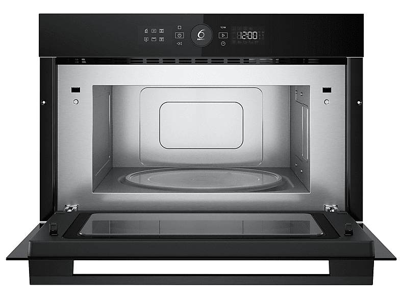 Kuchenka mikrofalowa WHIRLPOOL WMD54MB 1000W średnica 32.5 cm pojemność 31L Szósty zmysł Jet Defrost Czarny – zdjęcie 2