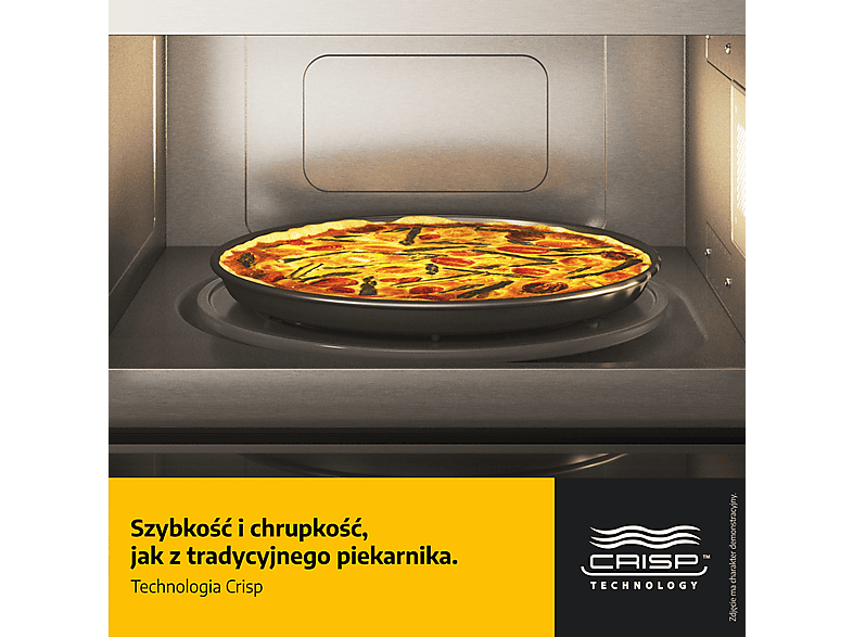 Kuchenka mikrofalowa WHIRLPOOL WMD54MB 1000W średnica 32.5 cm pojemność 31L Szósty zmysł Jet Defrost Czarny – zdjęcie 3