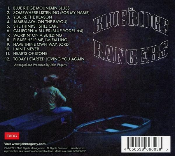 Album borító számlistával és zenekarnévvel. Gitáros férfi ül egy csónak mellett.