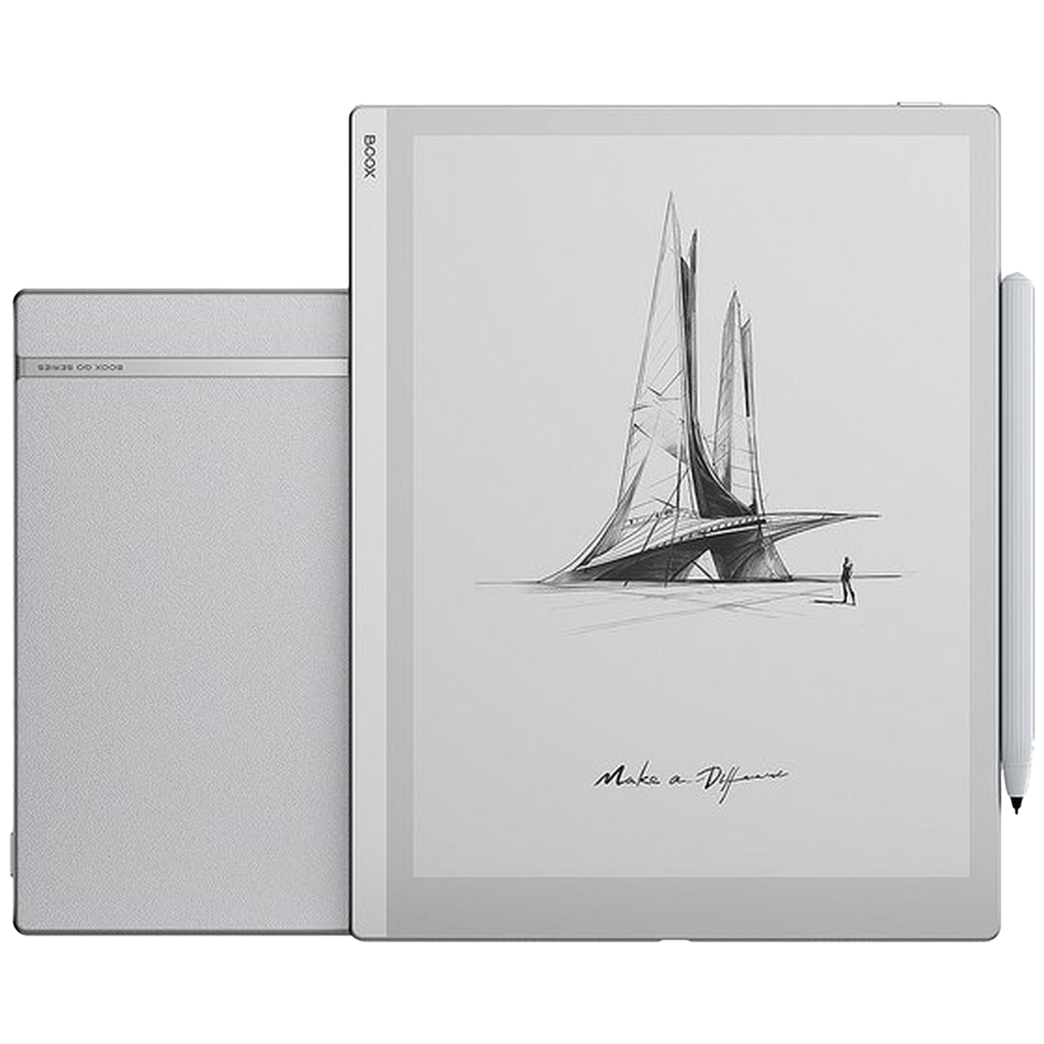 BOOX Go 10.3 - E-inkt e-book reader teken tablet Notities Agenda Android 12 Play store Stylus Pen