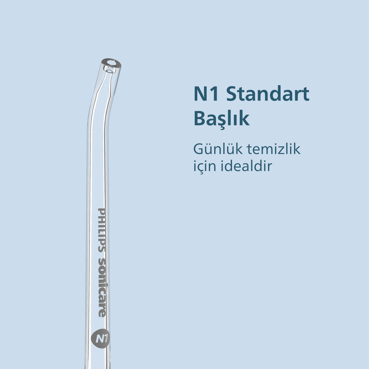 Philips Sonicare N1 Standart başlık günlük temizlik için.